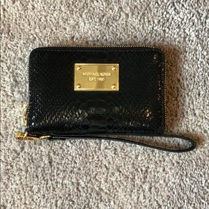 New Michael Kors Black Mini Clutch